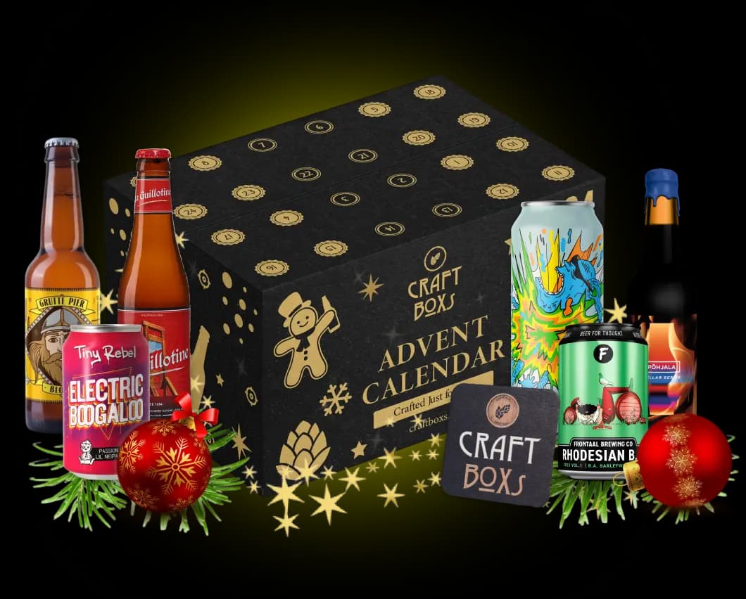 Gepersonaliseerde Speciaalbier Adventskalender box met diverse bieren